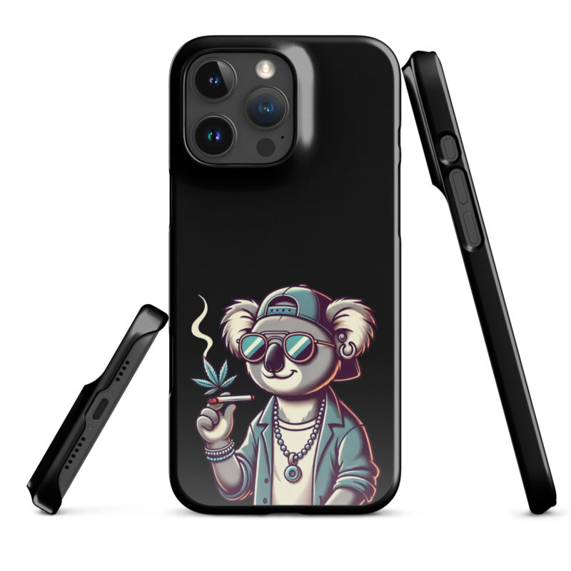 Entspannter Koala mit Joint Snapcase iPhone®-Hülle