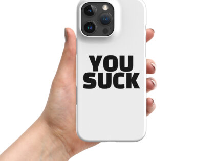 You Suck Snapcase iPhone®-Hülle – Accessoires – klamottn.de You Suck Snapcase iPhone®-Hülle – Accessoires – klamottn.de