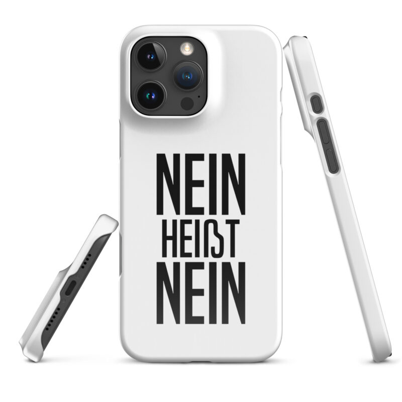 Nein heißt Nein Snapcase iPhone®-Hülle – Accessoires – klamottn.de