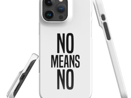 No means No Snapcase iPhone®-Hülle – Accessoires – klamottn.de No means No Snapcase iPhone®-Hülle – Accessoires – klamottn.de