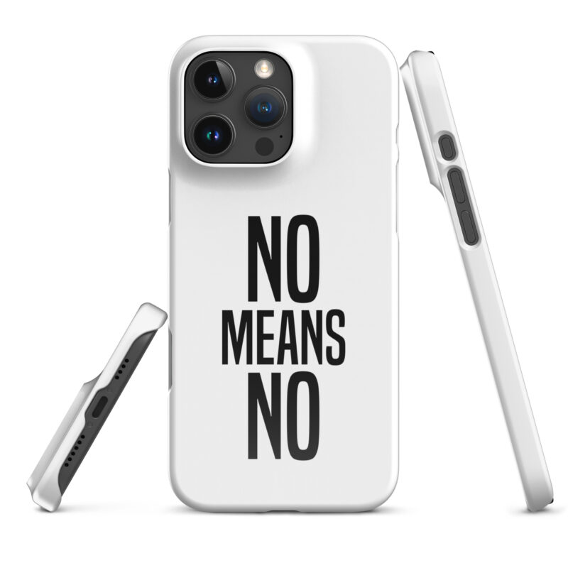 No means No Snapcase iPhone®-Hülle