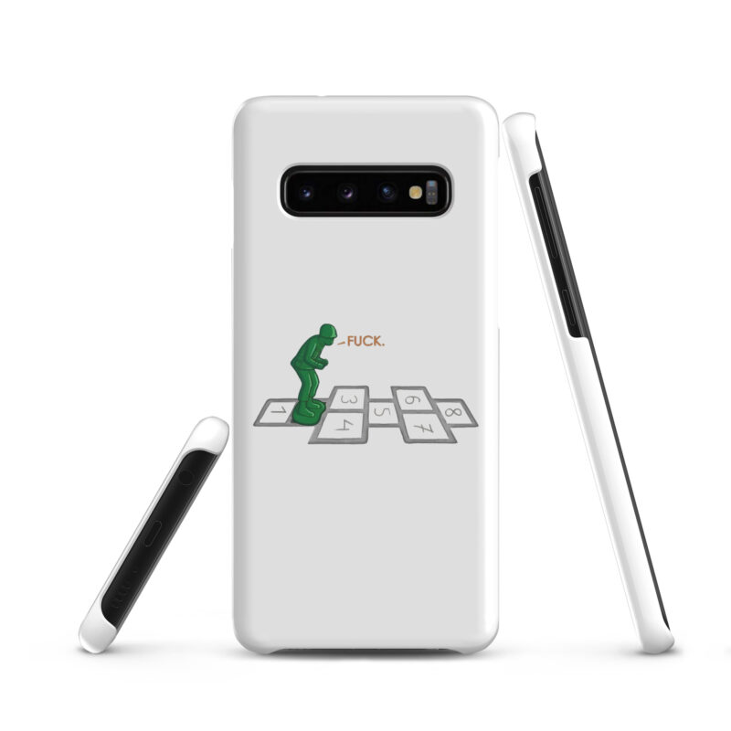 Soldat im Hüpfspiel Snapcase Samsung®-Hülle