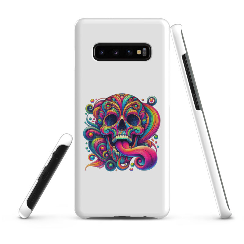 Psychedelischer Totenkopf Snapcase Samsung®-Hülle