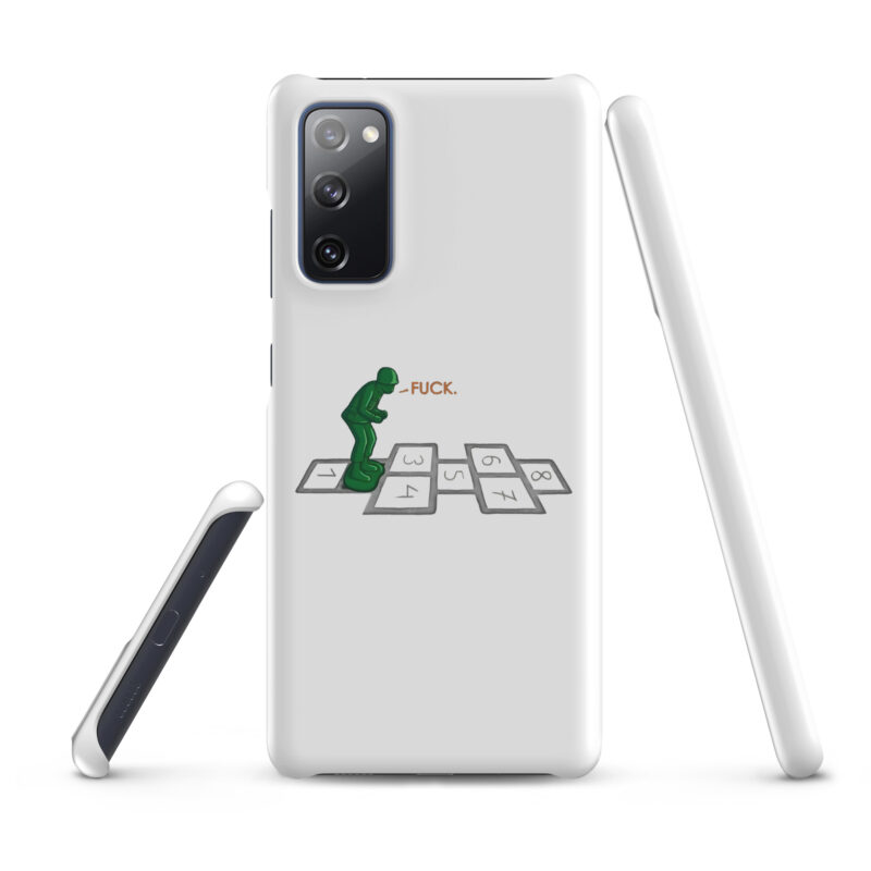 Soldat im Hüpfspiel Snapcase Samsung®-Hülle