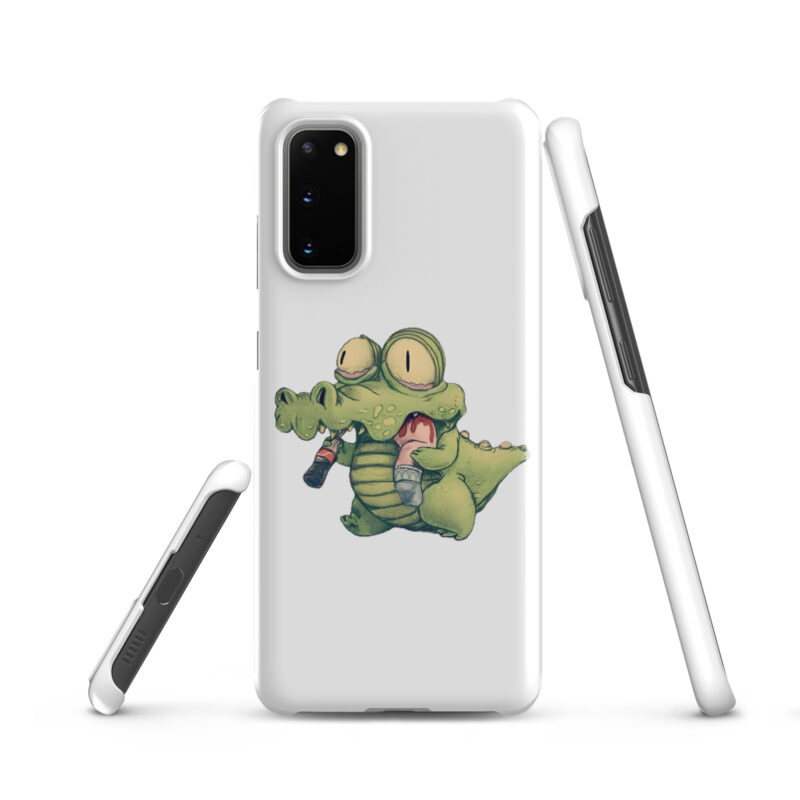 Krokodil mit Cola und “Snack” Samsung®-Hülle
