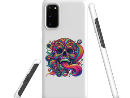 Psychedelischer Totenkopf Snapcase Samsung®-Hülle – Accessoires – klamottn.de