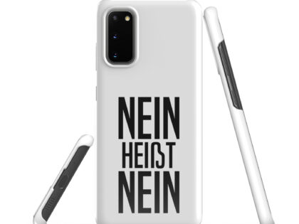 Nein heißt Nein Snapcase Samsung®-Hülle – Accessoires – klamottn.de