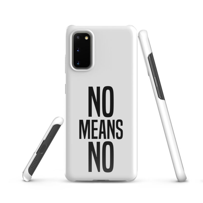No means No Snapcase Samsung®-Hülle