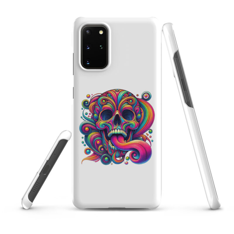 Psychedelischer Totenkopf Snapcase Samsung®-Hülle