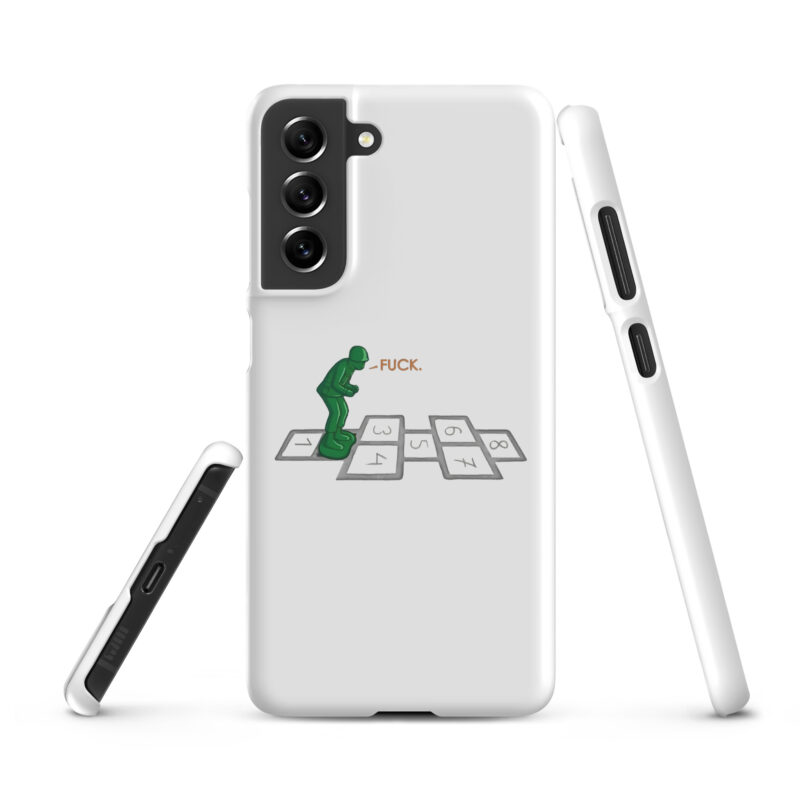 Soldat im Hüpfspiel Snapcase Samsung®-Hülle