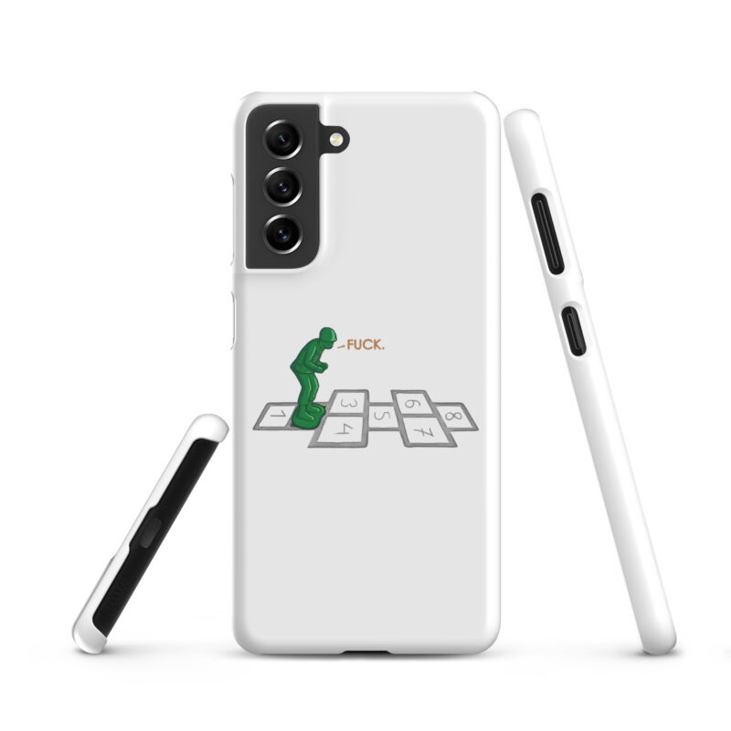 Soldat im Hüpfspiel Snapcase Samsung®-Hülle