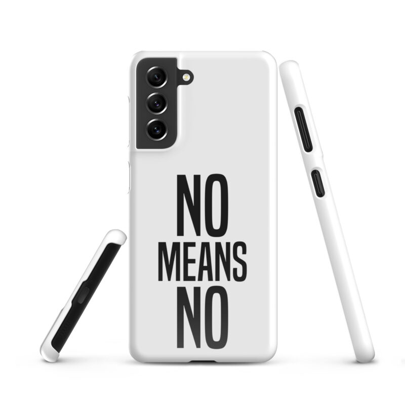 No means No Snapcase Samsung®-Hülle