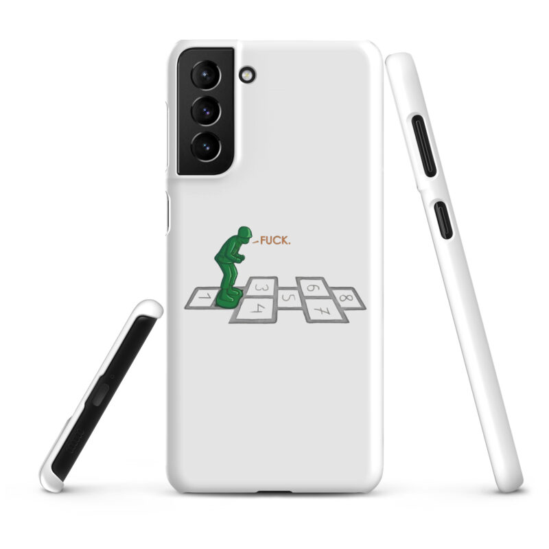 Soldat im Hüpfspiel Snapcase Samsung®-Hülle