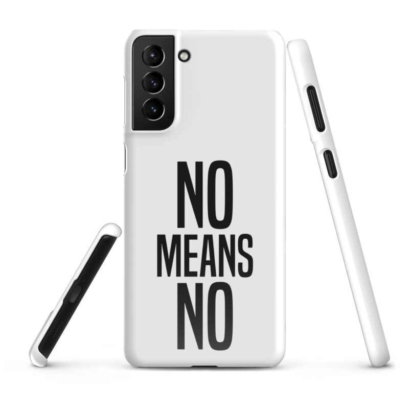 No means No Snapcase Samsung®-Hülle