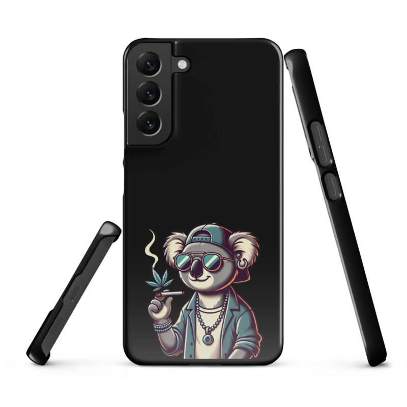 Entspannter Koala mit Joint Snapcase Samsung®-Hülle