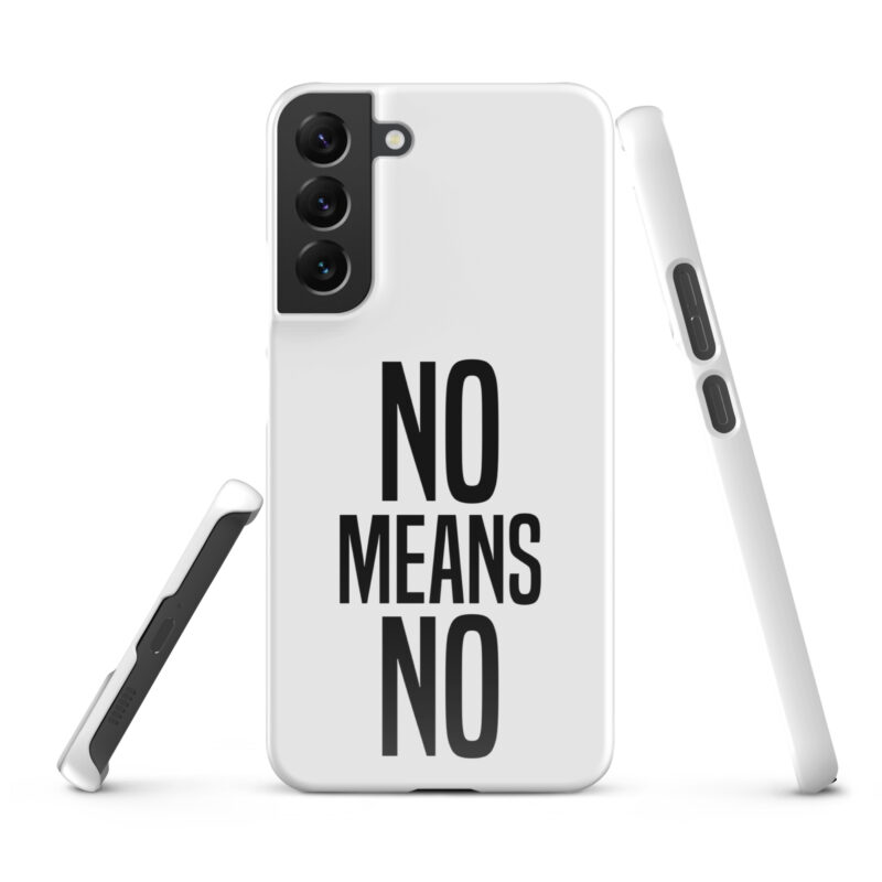 No means No Snapcase Samsung®-Hülle