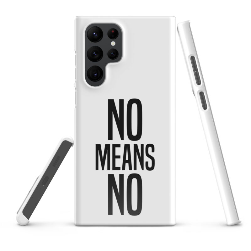 No means No Snapcase Samsung®-Hülle