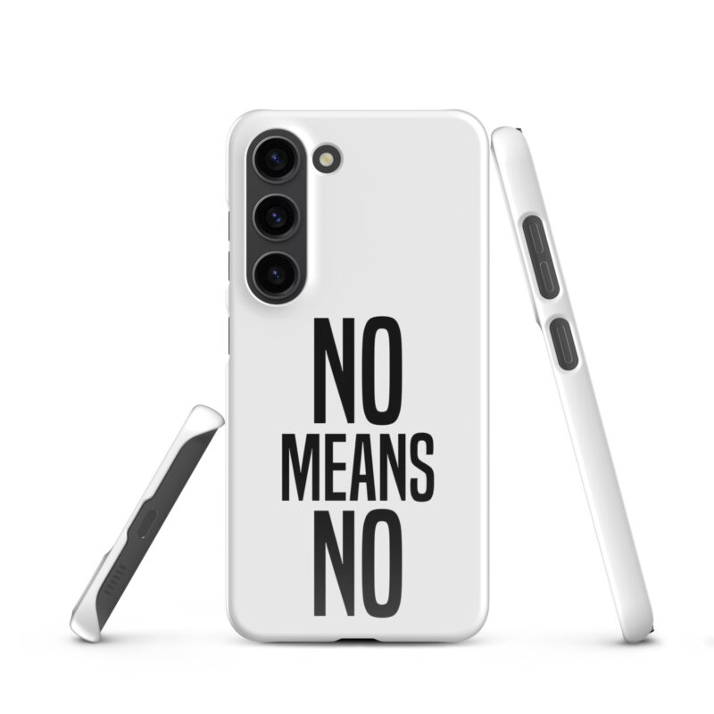 No means No Snapcase Samsung®-Hülle