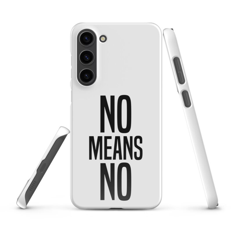 No means No Snapcase Samsung®-Hülle