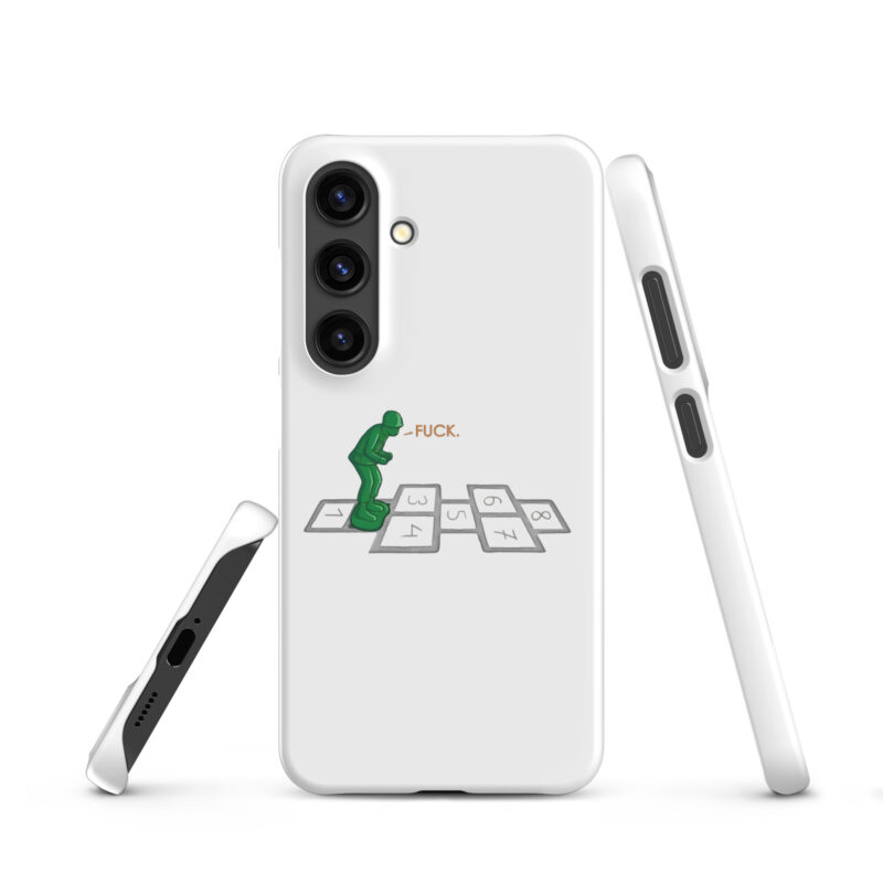 Soldat im Hüpfspiel Snapcase Samsung®-Hülle