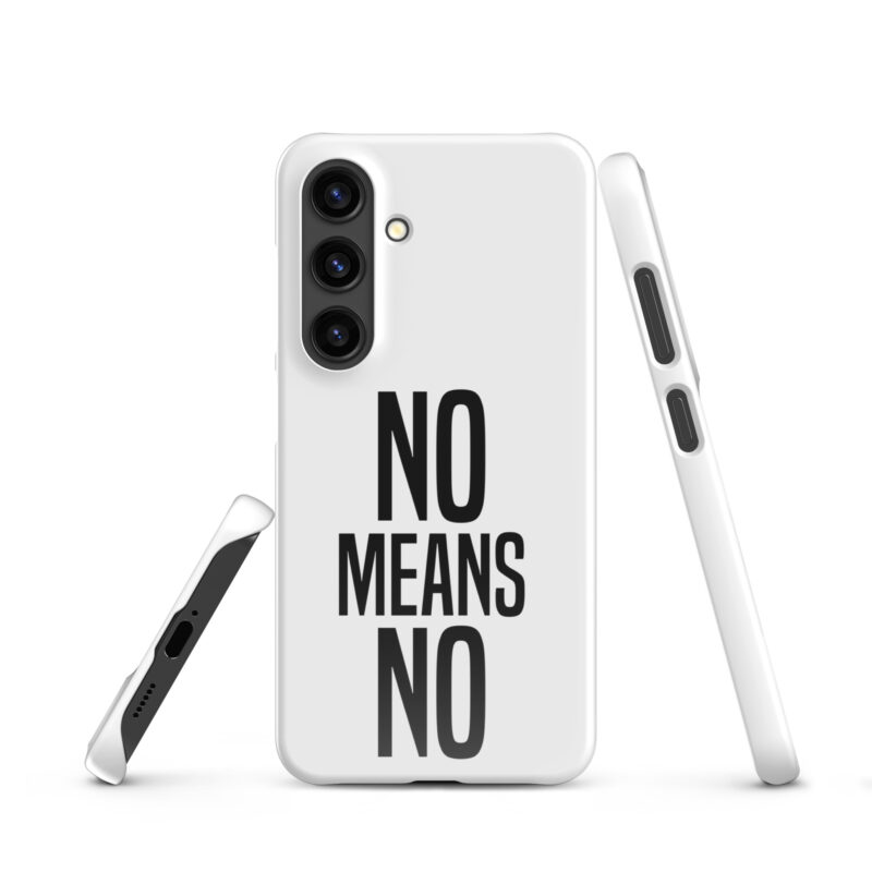 No means No Snapcase Samsung®-Hülle