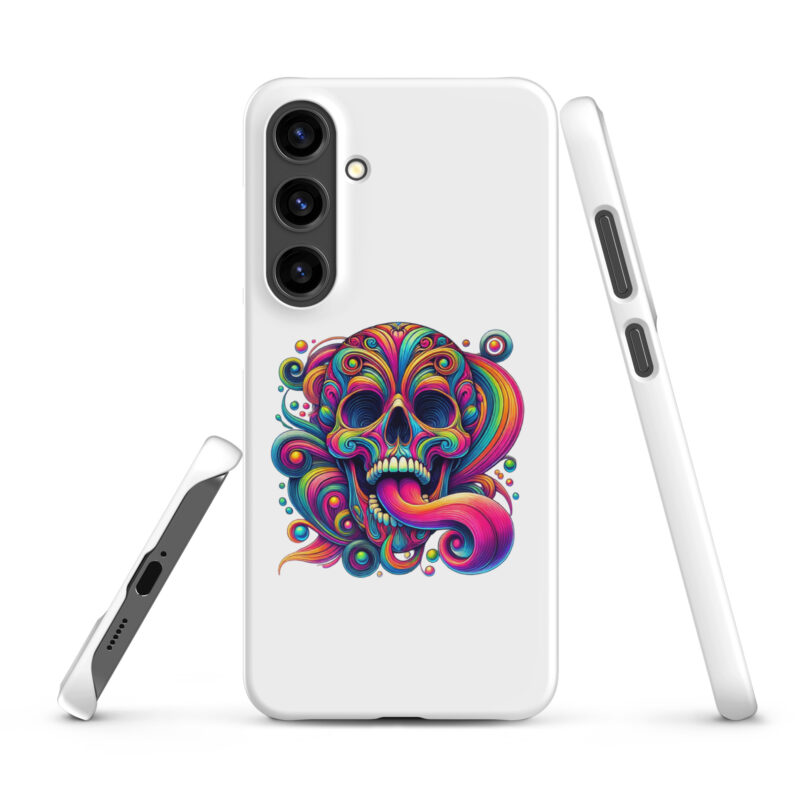 Psychedelischer Totenkopf Snapcase Samsung®-Hülle