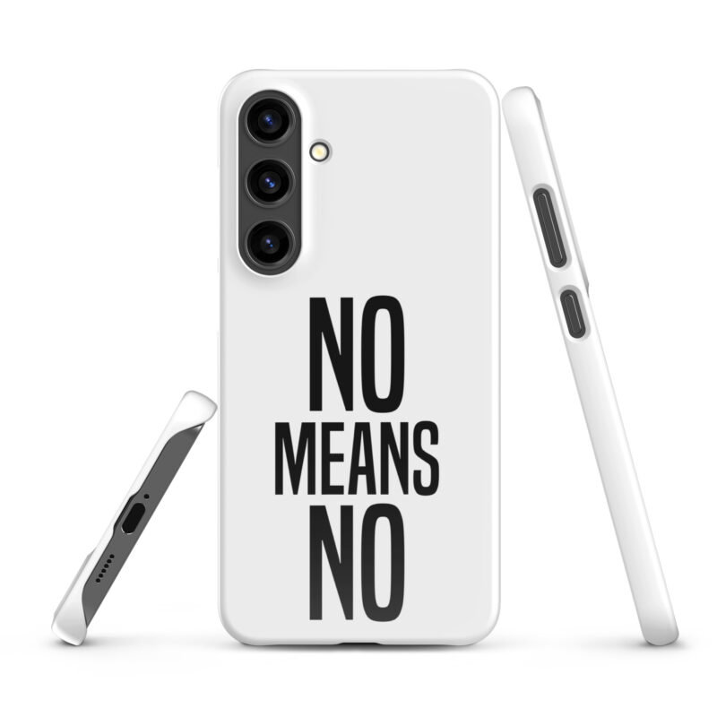 No means No Snapcase Samsung®-Hülle