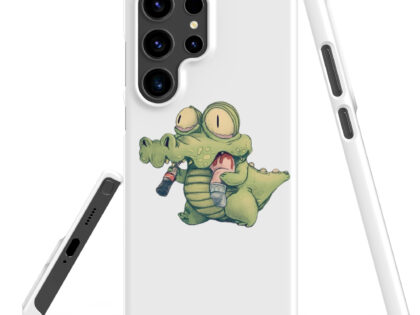Krokodil mit Cola und "Snack" Samsung®-Hülle – Accessoires – klamottn.de Krokodil mit Cola und "Snack" Samsung®-Hülle – Accessoires – klamottn.de