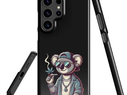 Entspannter Koala mit Joint Snapcase Samsung®-Hülle – Accessoires – klamottn.de Entspannter Koala mit Joint Snapcase Samsung®-Hülle – Accessoires – klamottn.de