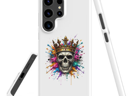 Schädel mit Krone und Farbspritzern Snapcase Samsung®-Hülle – Accessoires – klamottn.de Schädel mit Krone und Farbspritzern Snapcase Samsung®-Hülle – Accessoires – klamottn.de
