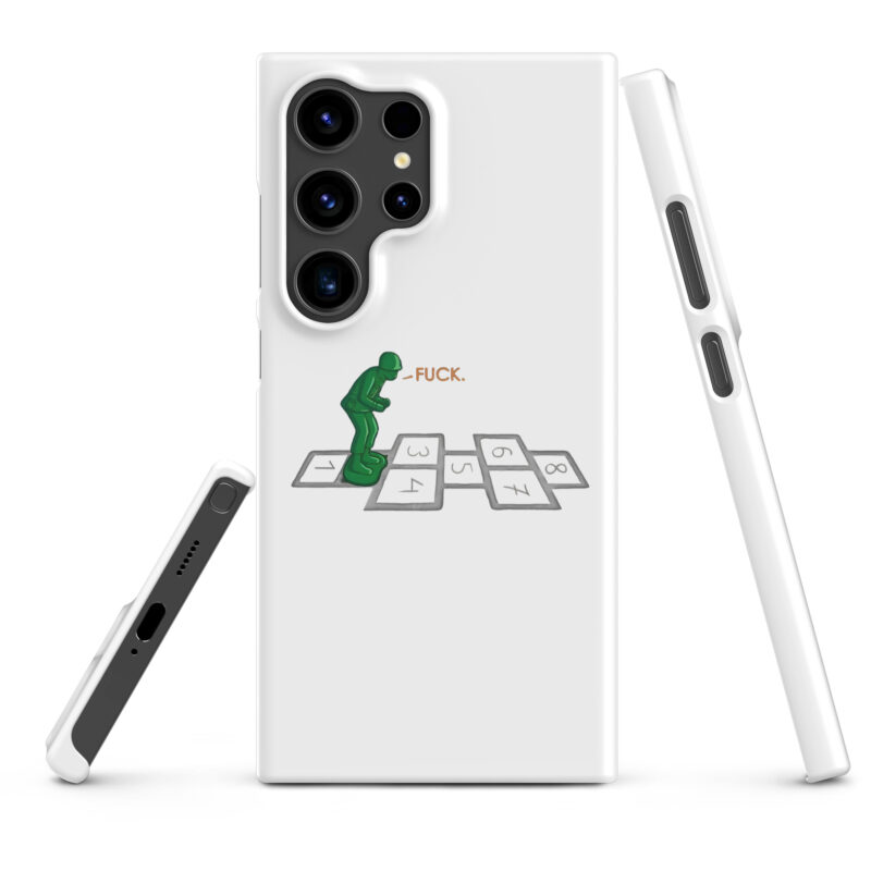 Soldat im Hüpfspiel Snapcase Samsung®-Hülle
