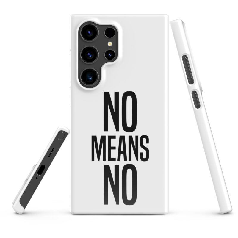 No means No Snapcase Samsung®-Hülle