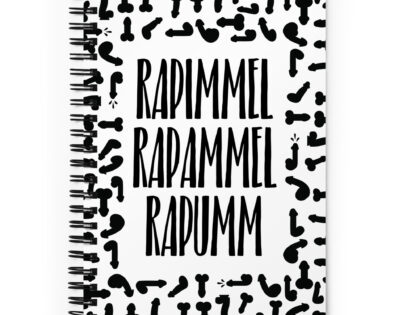 Rapimmel Rapammel Rapumm Spiral-Notizblock – Accessoires – klamottn.de Rapimmel Rapammel Rapumm Spiral-Notizblock – Accessoires – klamottn.de