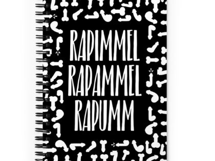 Rapimmel Rapammel Rapumm Spiral-Notizblock – Accessoires – klamottn.de Rapimmel Rapammel Rapumm Spiral-Notizblock – Accessoires – klamottn.de