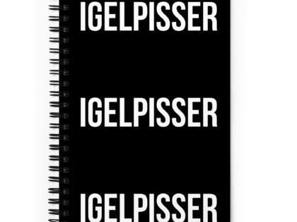 Igelpisser Spiral-Notizblock – Accessoires – klamottn.de Igelpisser Spiral-Notizblock – Accessoires – klamottn.de