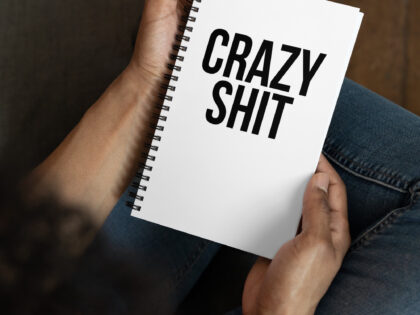 Crazy Shit Spiral-Notizblock – Accessoires – klamottn.de Crazy Shit Spiral-Notizblock – Accessoires – klamottn.de