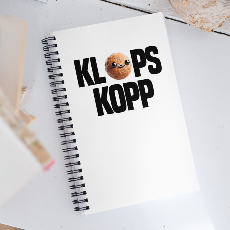 Klops Kopp Spiral-Notizblock – Accessoires – klamottn.de