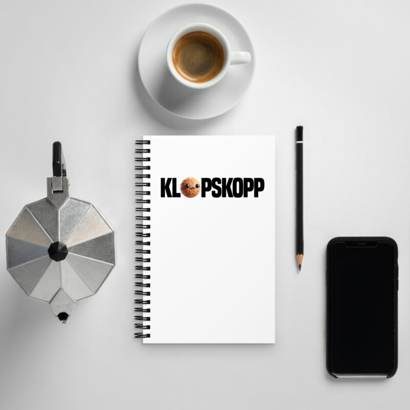 Klopskopp Spiral-Notizblock – Accessoires – klamottn.de