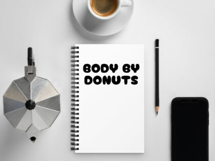 Body by Donuts Spiral-Notizblock – Accessoires – klamottn.de Body by Donuts Spiral-Notizblock – Accessoires – klamottn.de