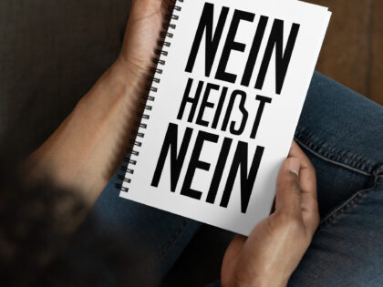 Nein heißt Nein Spiral-Notizblock – Accessoires – klamottn.de Nein heißt Nein Spiral-Notizblock – Accessoires – klamottn.de