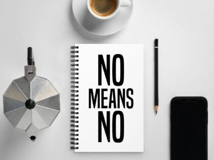 No means No Spiral-Notizblock – Accessoires – klamottn.de No means No Spiral-Notizblock – Accessoires – klamottn.de