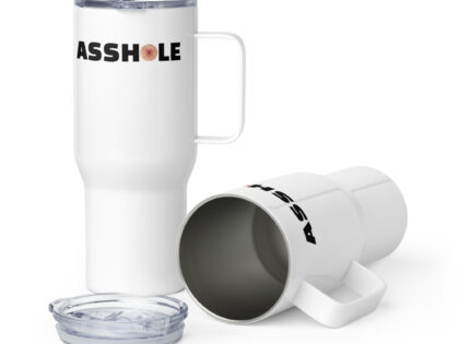 Asshole Reisebecher mit Griff – Accessoires – klamottn.de Asshole Reisebecher mit Griff – Accessoires – klamottn.de