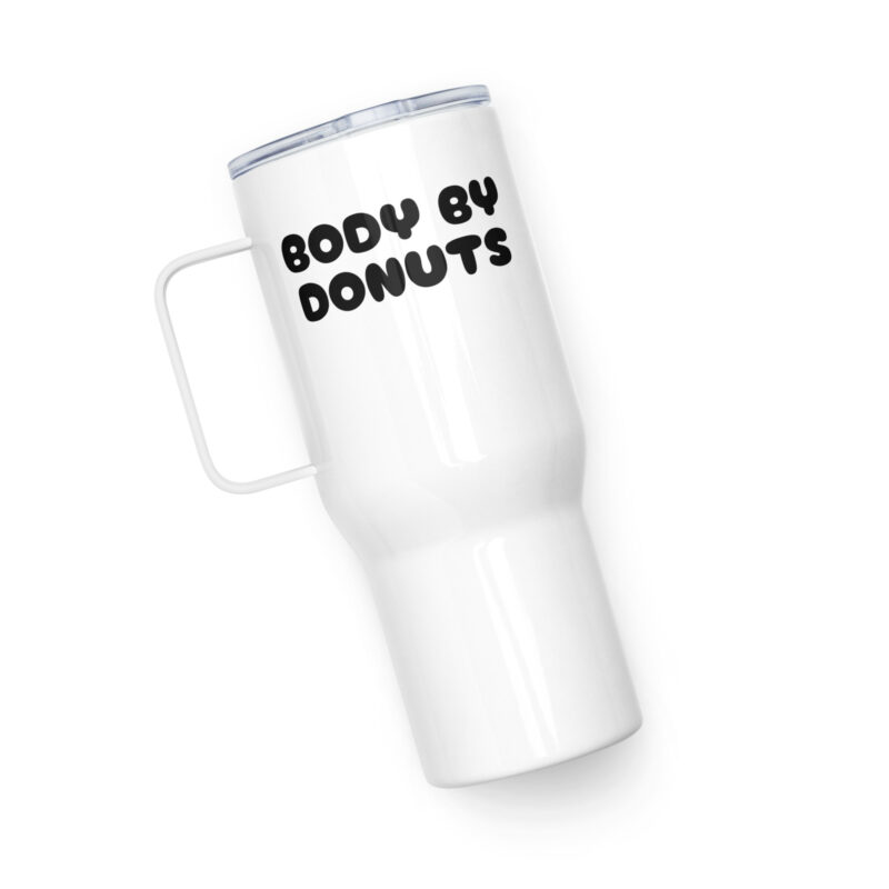 Body by Donuts Reisebecher mit Griff – Accessoires – klamottn.de