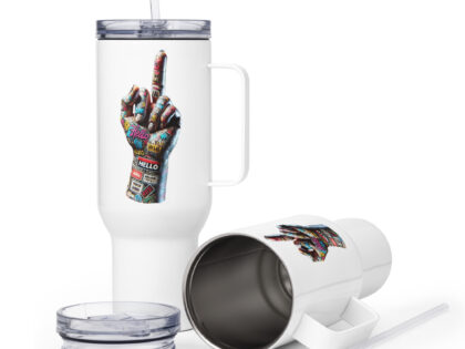 Urban Street Art Style Fick dich Fuck you Graffiti Hand Reisebecher mit Griff – Accessoires – klamottn.de Urban Street Art Style Fick dich Fuck you Graffiti Hand Reisebecher mit Griff – Accessoires – klamottn.de