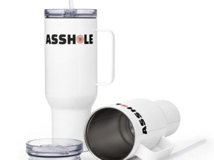 Asshole Reisebecher mit Griff – Accessoires – klamottn.de Asshole Reisebecher mit Griff – Accessoires – klamottn.de