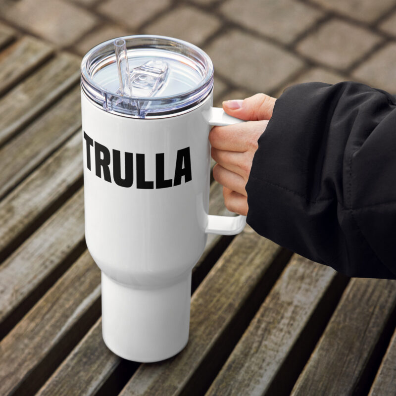 Trulla Reisebecher mit Griff – Accessoires – klamottn.de