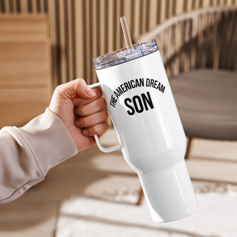 The American Dream Son Reisebecher mit Griff