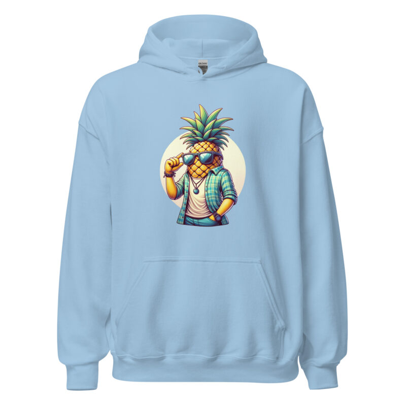 Coole Ananas mit Sonnenbrille Unisex-Hoodie