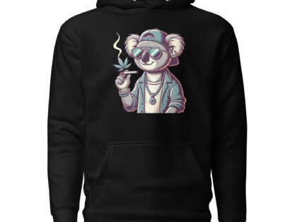 Entspannter Koala mit Joint Unisex-Hoodie – Hoodies – klamottn.de Entspannter Koala mit Joint Unisex-Hoodie – Hoodies – klamottn.de