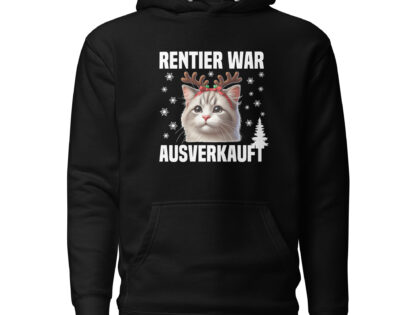 Rentier war ausverkauft Katze als Rudolph Unisex-Hoodie – Hoodies – klamottn.de Rentier war ausverkauft Katze als Rudolph Unisex-Hoodie – Hoodies – klamottn.de